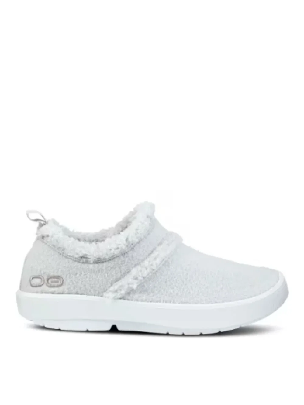 OOFOS Recovery Oocoozie Low Slip On Shoes -light grey-
